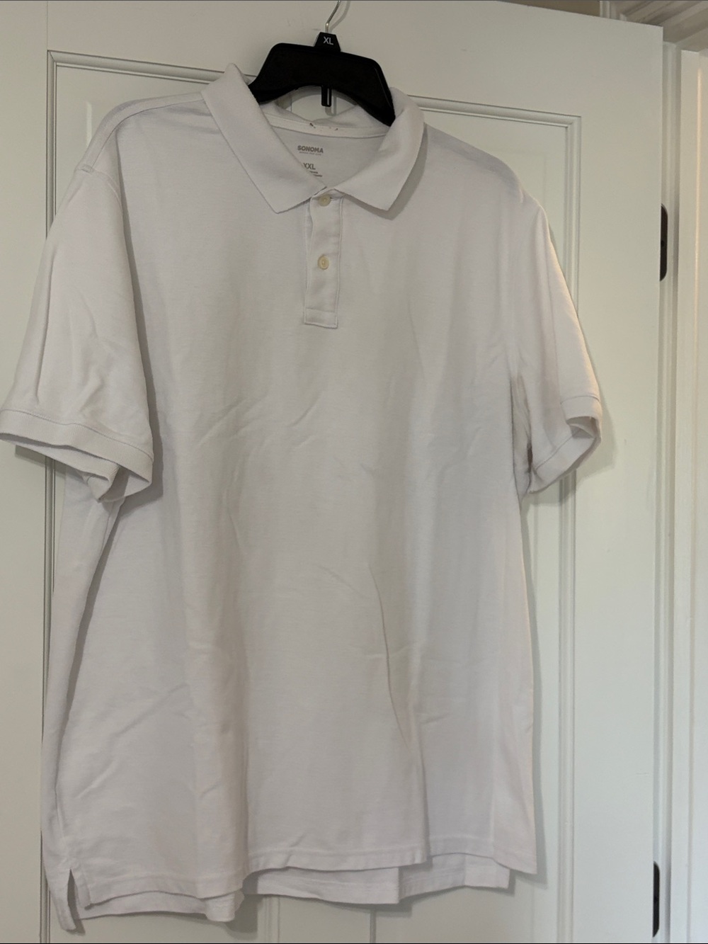Sonoma Classic White Polo Shirt - read